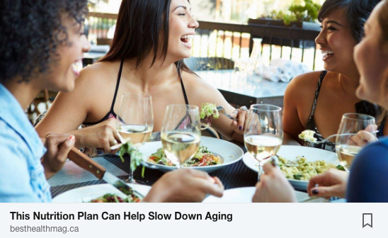 This Nutrition Plan Can Help Slow Down Aging